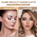 UCANBE Contour Highlighter Powder Palette - 8 Color V Face Sculpting Set | Waterproof, Long Lasting & Professional Face Shading Kit - Buy Online on GoSupps.com