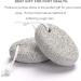 Borogo 5-Pack Natural Pumice Stone for Feet - Callus Remover and Foot File Exfoliation Tool Set for Smooth Heels, Elbows, and Hands - Buy Online on GoSupps.com
