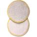 Washable and Reusable Cotton Pads - 7 cotton pads - 100% Organic Cotton Pads All Skin Types Zero Waste Makeup Remover Sponges for Face 1 Towel Side and 1 Microfiber - LES PETITS PRODIGES - Buy Online on GoSupps.com