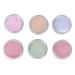 Nail Art Powder 6 Colors Nail Art Powder Home Salon Retro Exquisite Nail Glitter Powder Decoration for Party Dating