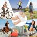 Andiker Soft Silicone Heel Protectors - 2 Pairs (4pcs) for Blister Prevention - Buy Online on GoSupps.com