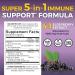 Viva Naturals Elderberry Immune Support Supplement - 120 Vegan Capsules for Immunity Boost - Buy Online on GoSupps.com