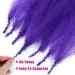 Springy Afro Twist Hair 28 Inch Cuban Twist Hair 3 Packs Marley Twist Braiding Hair Pre-separated Spring Twist Hair Wrapping Hair for Soft Locs Cuban Twist Crochet Hair for Women (28Inch-3Pcs-Purple) - Buy Online on GoSupps.com