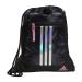 adidas Alliance 2 Sackpack, Stone Wash Carbon/Bliss Pink/Snowglobe, One Size One Size Stone Wash Carbon/Bliss Pink/Snowglobe