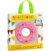 Silli Chews Girls Teething Ring Donut | Pink Silicone Baby Teether - Buy Online on GoSupps.com