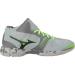 Mizuno Men's Wave Tornado X Mid Volleyball Shoes - Grey/Green Gecko | Size 15 D US - Buy Online on GoSupps.com