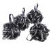 Beavorty 4pcs Charcoal Bath Ball Shower Scrubber Bath Scrubber Ball Shower Ball Bathing Loofahs Balls Bath Balls Shower Bubble Ball Bubble Maker Bathroom Accessories Bath Puff 1 Count (Pack of 1)