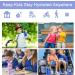 16oz Kids Water Bottle with Leak-Proof Straw for School | BPA-Free Spout Lid for Boys & Girls - Buy Online on GoSupps.com