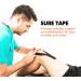 Shop Sure Tape Water Resistant Kinesiology Tape - 20 Precut Latex Free Strips for Sports Therapy - Buy Online on GoSupps.com