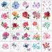Konsait 50Sheet Flower Temporary Tattoos for Women Teens Girls - Waterproof Body Art Sticker with Flower Butterfly Leaf Lotus Cherry Blossoms Design - Buy Online on GoSupps.com