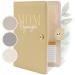 Twive - Mother Pass cover - Organizer with magnetic closure - Mother -child pass - German mother pass - including notepad and 8 subjects (Caramel - Mom organizer)