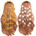 Sucrain Flower Hippie Headband Set - 4pcs Bohemian Sunflower Hair Accessories (2 Yellow 2 White) - Buy Online on GoSupps.com