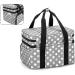 BAFASO Double Layer Sewing Accessories Organizer with 2 Detachable Pouches - Large Polka Dot Sewing Storage Bag (BAG ONLY) - Buy Online on GoSupps.com