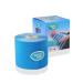 Vetkin Vetkintape Kinesiology tape for animals - (6cm*5m) |1 Rolle Kinesiotape for horses and dogs |Latex-free and T V-certified kinesiotapes |25%+ stronger acrylic adhesive layer (blue)
