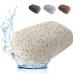 Pumice Stone for Feet - Pumice Stone - Natural Foot Scrubber Stone for Callus Remover - Natural Vulcan Pumice Stone - Foot exfoliator - Shower Foot Scrubber - Piedra pomez para pies (Fawn)