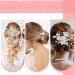 Bridal Hair Accessories Wedding Hair Accessories For Women Bridal Hair Pins Bridesmaid Hair Accessories Flower Bridal Hair Clips U-Shaped Wedding Hair Clips For Women Girls(Silver) - Buy Online on GoSupps.com