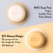 LOLE'S 2in1 Shampoo Bar & Conditioner with Coconut Oil - Volume & Strength | 99% Natural Ingredients | Beeswax & Preservative Free | Plastic Free - Buy Online on GoSupps.com