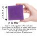Handmade Lilac Castile Soap 5 oz - Pure Essential Oil Floral Fragrance Perfect Gift for Weddings & Anniversaries - Made in USA - Buy Online on GoSupps.com