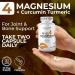 Magnesium 4 Complex + Curcumin Turmeric | Bisglycinate Malate Aspartate & Taurate | Energy Muscle & Nerve Support | Joint & Relaxation Support | Magnesium Complex Supplement | 60 Capsules - Buy Online on GoSupps.com