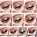 SUMEITANG 10 Colors Liquid Glitter Eyeshadow Set - Metallic Pigments for Sparkling Smokey Eye Looks - Long Lasting Waterproof Makeup Kit - Buy Online on GoSupps.com