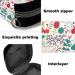 GIAPB Period Bag Sanitary Napkin Holder & Makeup Pouch - Vintage Flowers Deer Color - Buy Online on GoSupps.com
