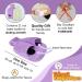 Heated Foot Warmer Hot Water Bottle Purple - Women's Foot Muff for Cold Feet Arthritis Pain Relief | Things2KeepUWarm - Buy Online on GoSupps.com