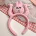 Headband For Hair Hairband Clip Grabs Hair Rabbit Stuffed Animal Toy | Hairband Clip Costume Headwear Headband Rabbit Set Plush Toy For Boys Girls Women Adults - Buy Online on GoSupps.com