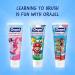 Orajel Kids Super Mario Anti-Cavity Fluoride Toothpaste Natural Fruit Flavour 119-g - Buy Online on GoSupps.com