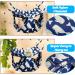 Double-Layer Pet Cage Hammock Bed for Small Animals | Soft Guinea Pig Parrot Ferret Squirrel Hamster Rat Accessories - Blue - Buy Online on GoSupps.com