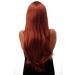 WIG ME UP - Long Red Copper Wig 70cm | Sexy Straight Hair | Ideal for Any Occasion - Buy Online on GoSupps.com