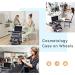 FRENESSA Professional Rolling Makeup Case | Aluminum Trolley Train Case with 360 Swivel Wheels | Travel Cosmetic Organizer with Sliding Drawers | Nail Tech Hairstylist Barber | Black - Buy Online on GoSupps.com
