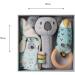 Nuby Animal Adventures Baby Gift Set 3-Piece Keepsake Set | Comforter, Squeaker & Rattle | Suitable from Birth - Buy Online on GoSupps.com