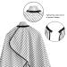 Waterproof Hairdresser Cloak - Professional Hairdressing Salon Cape for Cuts & Colors | 160x145 cm White Robe - Buy Online on GoSupps.com
