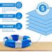 Lillons 4 Innovative Refill Packs for Odor-Free Diapers | Compatible with Foppapedretti Angelcare Tommee Tippee Twist & Click LitterLocker II | 4 Pack - Buy Online on GoSupps.com