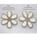 100pcs Mixed Color Lace Flower Appliques Embroidery Floral Motif Patches for Clothes, Dress, Sewing Craft - DIY Daisy Flower Embellishments (Mix) - Buy Online on GoSupps.com