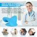 Neck and Shoulder Relaxer - Cervical Traction Device Pillow for Pain Relief - Blue - Buy Online on GoSupps.com