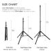 Adjustable Heavy Duty Metal Wig Stand Tripod for Styling & Display - 73.6 Inch Black with Carry Bag - Buy Online on GoSupps.com
