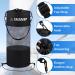 Portable Mesh Boat Trash Bag | Reusable Pontoon Boat & Kayak Accessories - Black - Buy Online on GoSupps.com