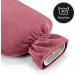 Blum Valley Baby Heat Bottle | 1.5L Washable Fluffy Hot Water Bottle | Soft Fleece & Natural Rubber | Ideal for Children & Babies Red - Buy Online on GoSupps.com
