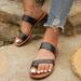 Summer Bunion Flat Sandals for Women | Stylish Lightweight Orthopedic Correction Flip Flops | Breathable Toe Corrector for Hallux Valgus | Size 8.5 Black - Buy Online on GoSupps.com