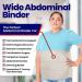 XXL/3XL Abdominal Binder for Postpartum, Bariatric, Hernia, Post Surgery - Stomach Compression Wrap for Men and Women (47-70 inches) - Buy Online on GoSupps.com