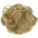 CAISHA by PRETTYSHOP Messy Scrunchie Bun Blond #25 - Heat-Resistant Synthetic Fibres for Voluminous Wavy Hair - Buy Online on GoSupps.com