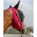 TGW RIDING Horse Fly Mask Super Comfort Horse Fly Mask Elasticity Fly Mask with Ears (L Red) L red