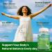 Chlorophyll Gummies, 120 Servings with Spirulina, Moringa, Vitamin C, D3, E, B12 & Zinc | Supports Immune, Digestion Health & Body Cleanse | Vegan, Sugar-Free, Non-GMO | Green Apple Flavor 60 Count (Pack of 2) - Buy Online on GoSupps.com
