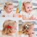20Pcs Baby Hair Clips Bows - Fully Lined Grosgrain Ribbon Barrettes for Infants & Girls - Perfect Hair Accessories - Buy Online on GoSupps.com