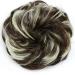 Hair Bun Synthetic Messy Bun Donut Bun Ponytail Hair Extensions Hair Bun with Elastic Rubber Band Hair Bun for Women Hair Extension Hair Piece (Color : 4H613)