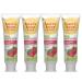 Burt s Bees Kids Toothpaste Strawberry Flavor with Fluoride Strawberry Splash 4.7 oz Pack of 4