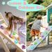 TOPNEW 12PCS Kids Climbing Holds Kit Indoor/Outdoor Rock Wall Hardware Set in Pastel Macaroon Colors - Buy Online on GoSupps.com