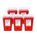 OakRidge Products 1 Quart Size (Pack of 5) Needle and Syringe Disposal Container