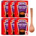 Heinz Cup Soup Minestrone Pack of 6 total 24 Sachets Wooden Spoon